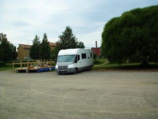 Burträsk_Parkplatz am See